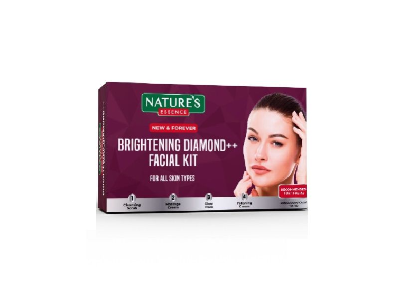 Nature's Essence Brightening Diamond ++ Facial Kit, Single Use Pack, 32g Buy at Indicrest Image 8