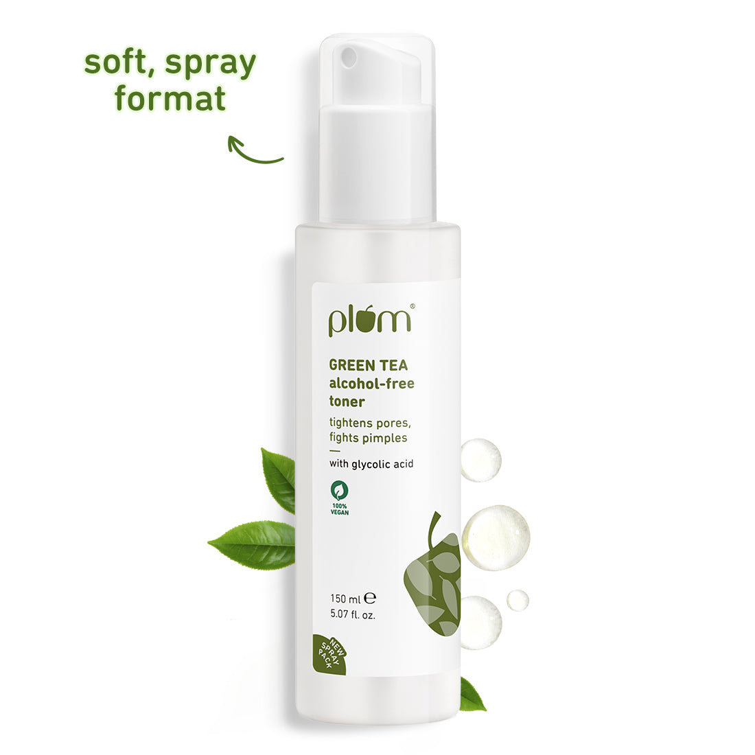 Plum Green Tea Alcohol-Free, Pore Tightening Face Toner | Tightens Pores | Non-Comedogenic | Dermat-Tested, 200ml Buy at Indicrest Image 8