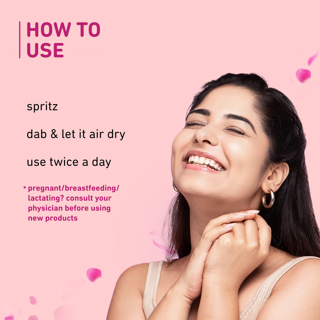 Plum Bulgarian Valley Rose Water Toner for tighter pores | Alcohol-Free Toner | Instantly Hydrates | Soothes & Calms Skin | Tightens Pores | Dermat-Tested, 150ml Buy at Indicrest Image 5