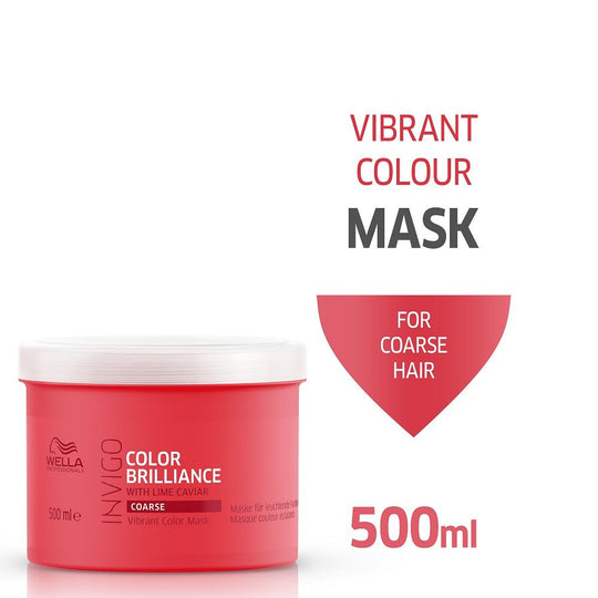 Wella Professionals Invigo Color Brilliance Mask For Coarse Hair, 500ml Buy at Indicrest