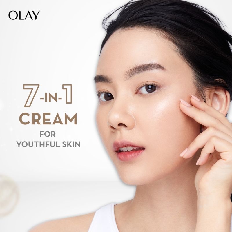 Olay Total Effects Day Cream, Fights 7 Signs of Ageing With Niacimide & Green Tea Extracts, 50g Buy at Indicrest Image 2