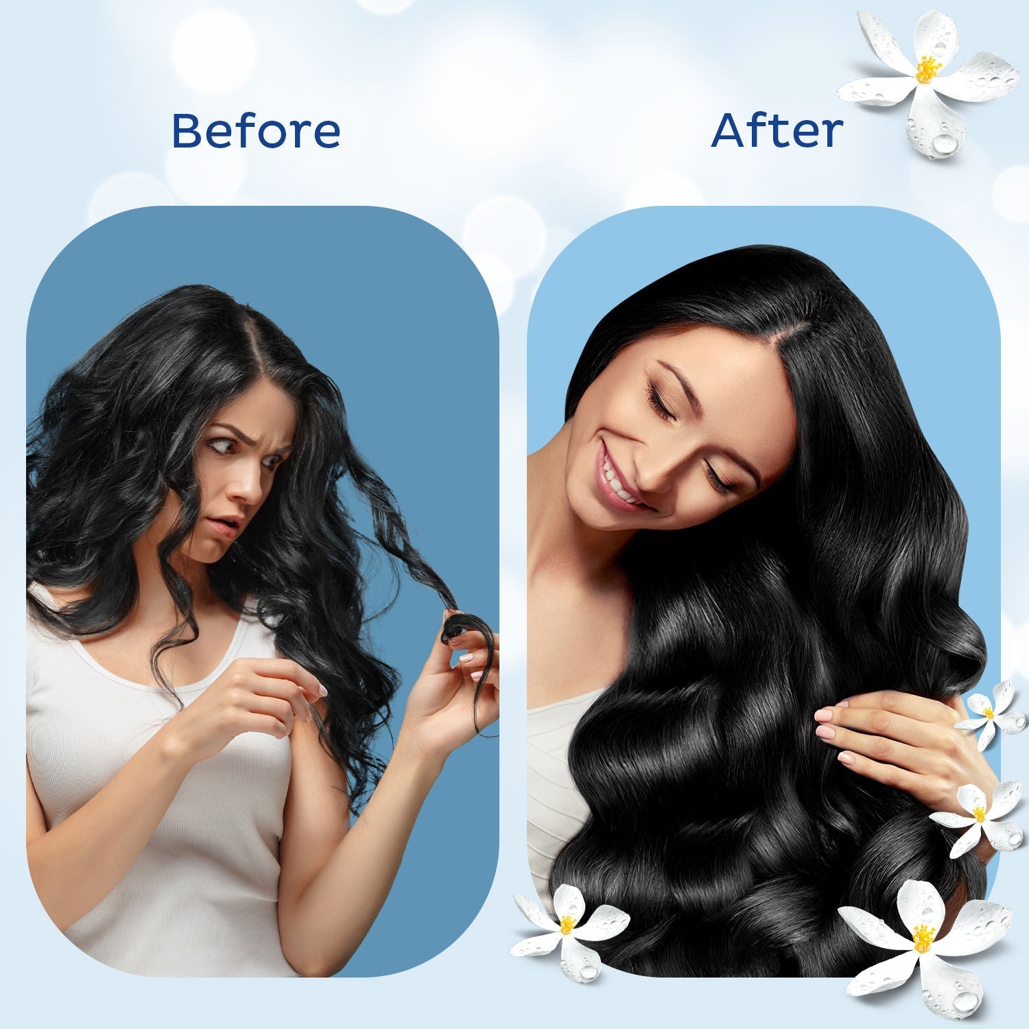 Parachute Advansed Jasmine Gold Coconut Hair Oil, Vitamin-E, Super Shiny Hair, Non-sticky, 500ml Buy at Indicrest Image 6