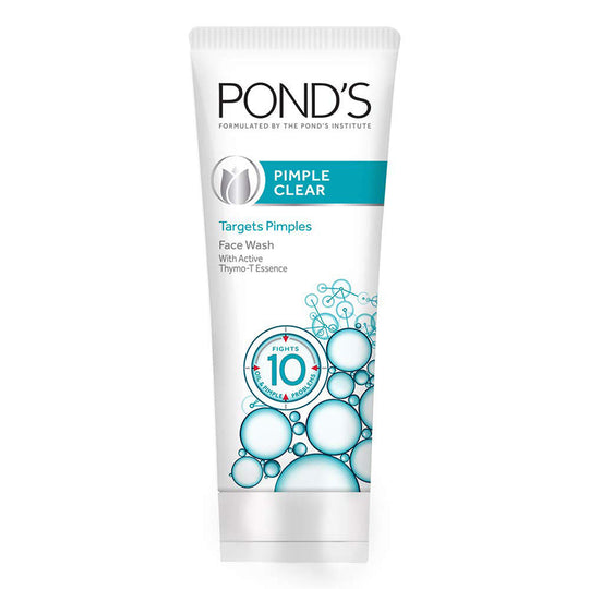 Pond’s Pimple Clear Facewash with Active Thymo-T Essence Formula Helps Reduce Pimples In 3 Days, 100g Buy at Indicrest Image 2