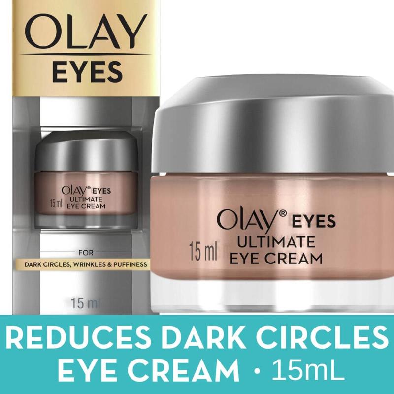 Olay Ultimate Eye Cream Reduces Dark Circles, Wrinkles & Puffiness With Niacimide & Pentapeptides, 15ml Buy at Indicrest Image 10