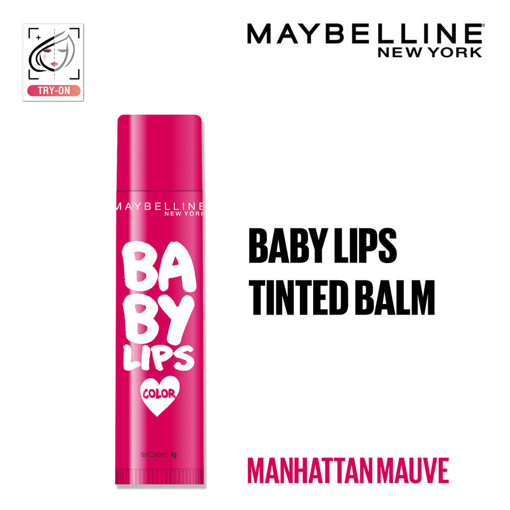 Maybelline New York Baby Lips Loves NYC Lip Balm with SPF 11 Up to 24H Moisture - Mahattan Mauve, 4g Buy at Indicrest