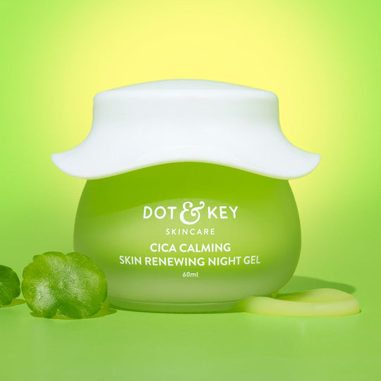 Dot & Key Cica Calming Night Gel (Niacinamide + Green Tea) 60ml Buy at Indicrest