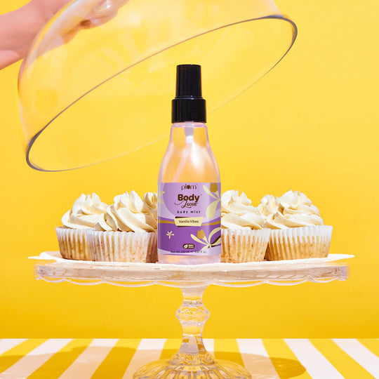 Plum Vanilla Vibes Body Mist by Plum BodyLovin' | Long Lasting | Travel-Friendly | Warm Vanilla Fragrance | Perfume Body Spray, 150ml Buy at Indicrest