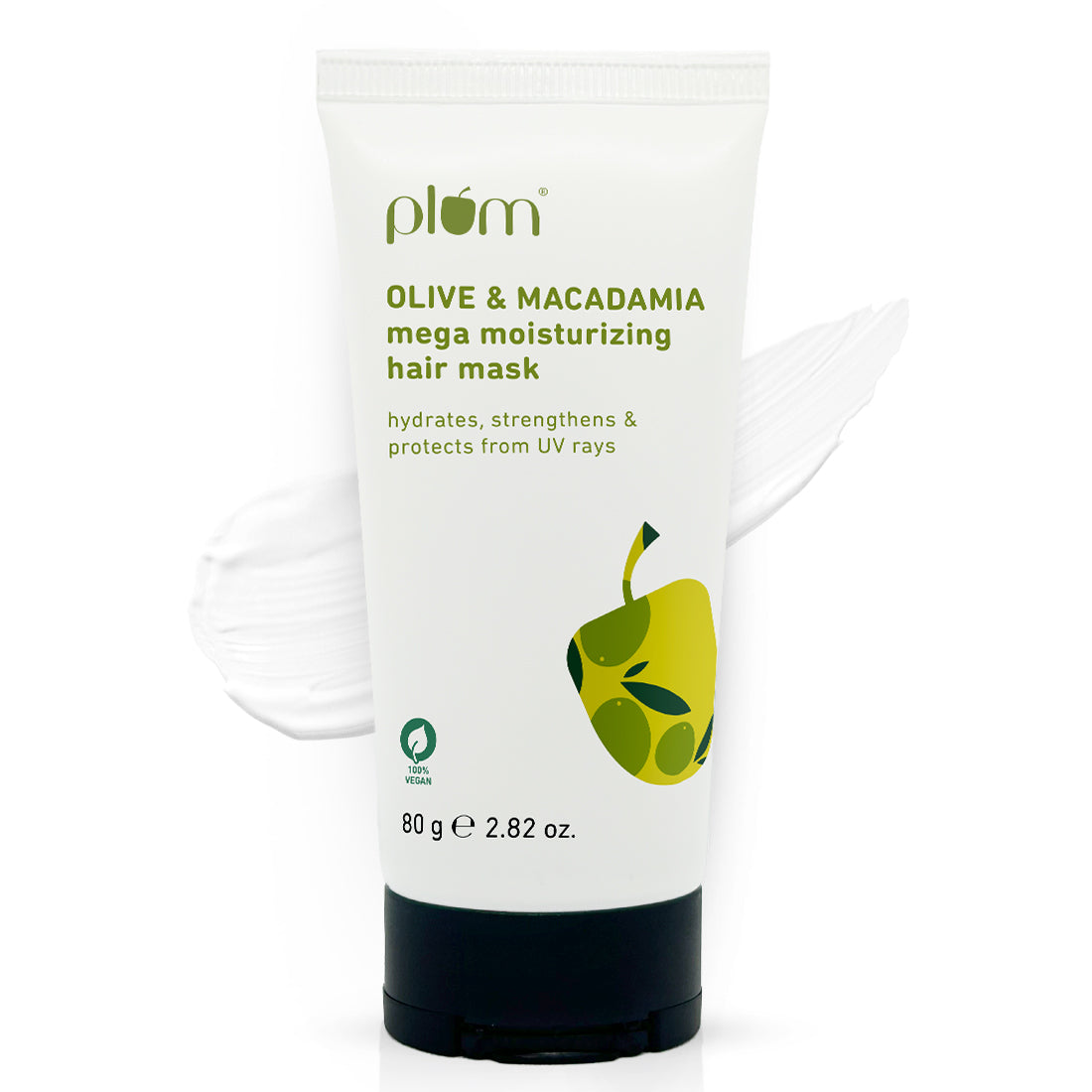 Plum Olive & Macadamia Mega Moisturizing Hair Mask | Repairs Damage | Smoothens Hair, 250g Buy at Indicrest Image 10