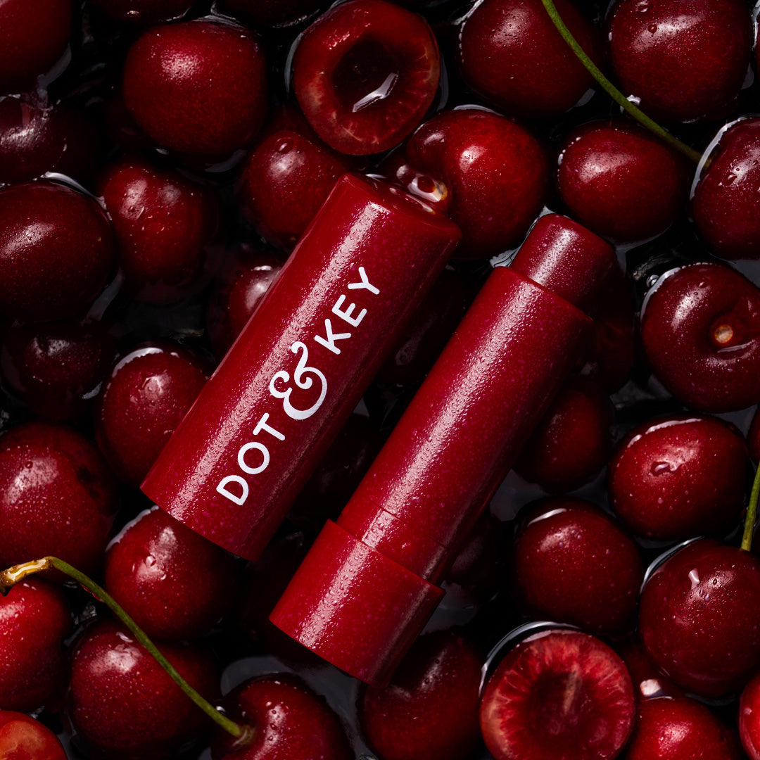 Dot & Key SPF 50+ Barrier Repair Hydrating Lip Balm, Cherry Crimson Buy at Indicrest