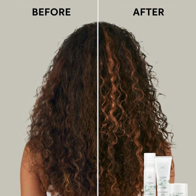 Wella Professionals NUTRICURLS Detangling Conditioner For Waves & Curls, 200ml Buy at Indicrest Image 3