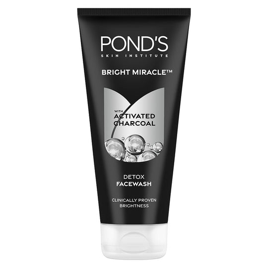 Pond’s Bright Miracle Detox Facewash with 10X Power of Charcoal, 200g Buy at Indicrest