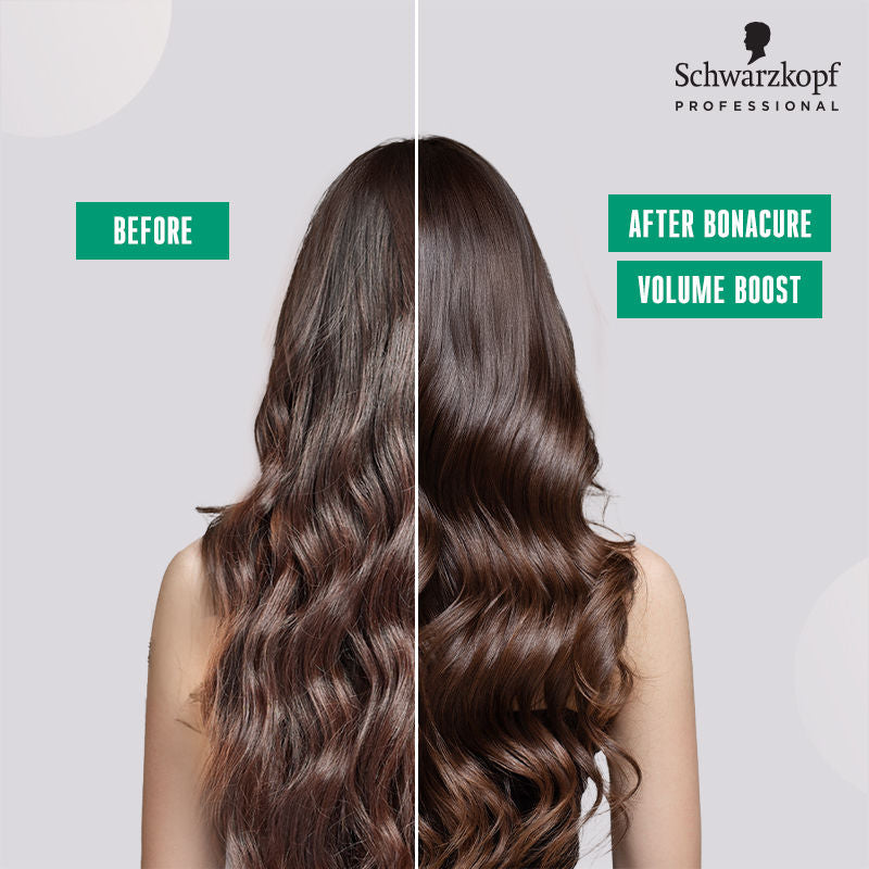 Schwarzkopf Professional Bonacure Volume Boost shampoo With Creatine - For Fine Hair, 1000ml Buy at Indicrest Image 9