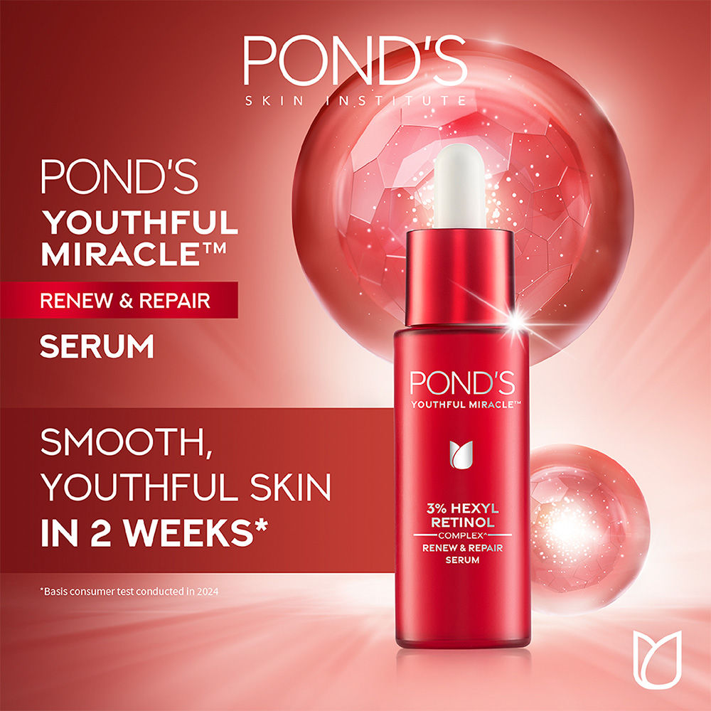 Pond’s Youthful Miracle Hexyl Retinol Complex, Renew & Repair Serum, 14ml Buy at Indicrest Image 3