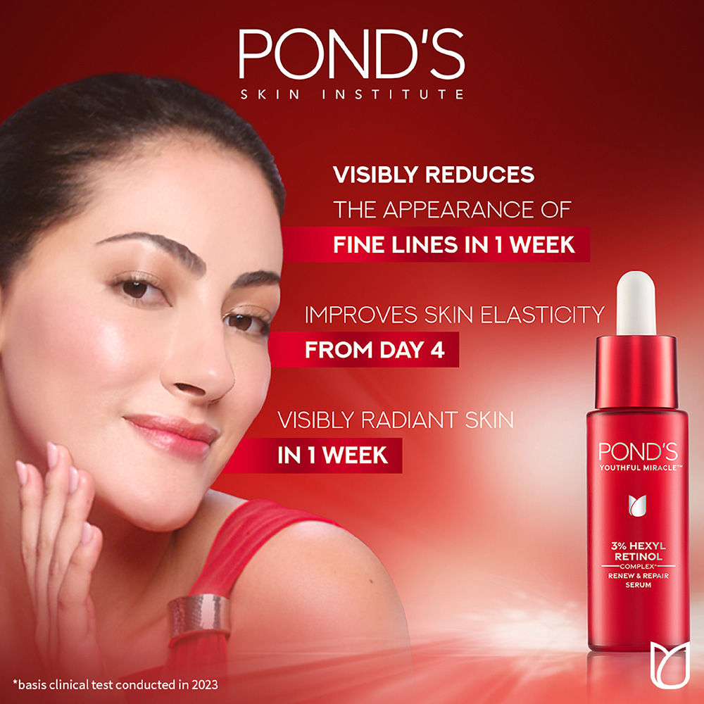 Pond’s Youthful Miracle Hexyl Retinol Complex, Renew & Repair Serum, 14ml Buy at Indicrest Image 4