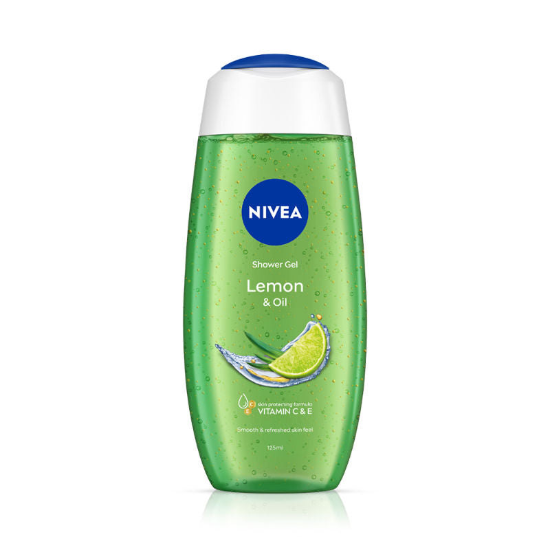 Nivea Lemon & care oil Body wash for long-lasting freshness, 125ml Buy at Indicrest Image 2