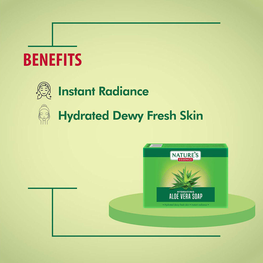 Nature's Essence Hydrating Aloe Vera Soap, 75g Buy at Indicrest Image 6