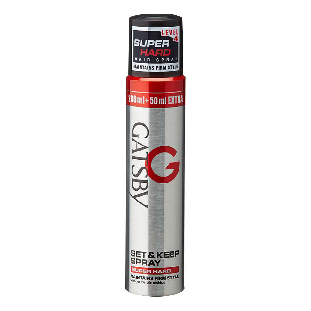 Gatsby Japan's No. 1 Set & Keep Hair Spray - Super Hard, 66ml Buy at Indicrest Image 7