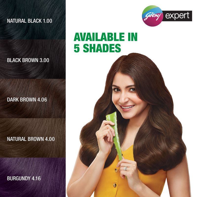 Godrej Expert Rich Creme Hair Colour - Natural Brown, 80g+80ml Buy at Indicrest Image 6