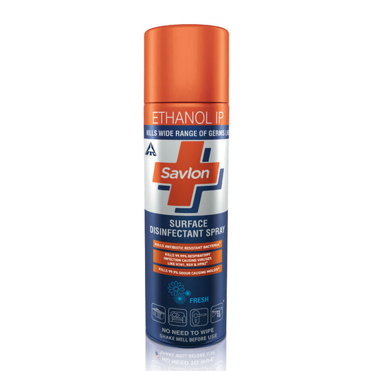 Savlon Surface Disinfectant Spray Sanitizer, 99.99% Germ Protection on Hard & Soft Surfaces, 170g Buy at Indicrest