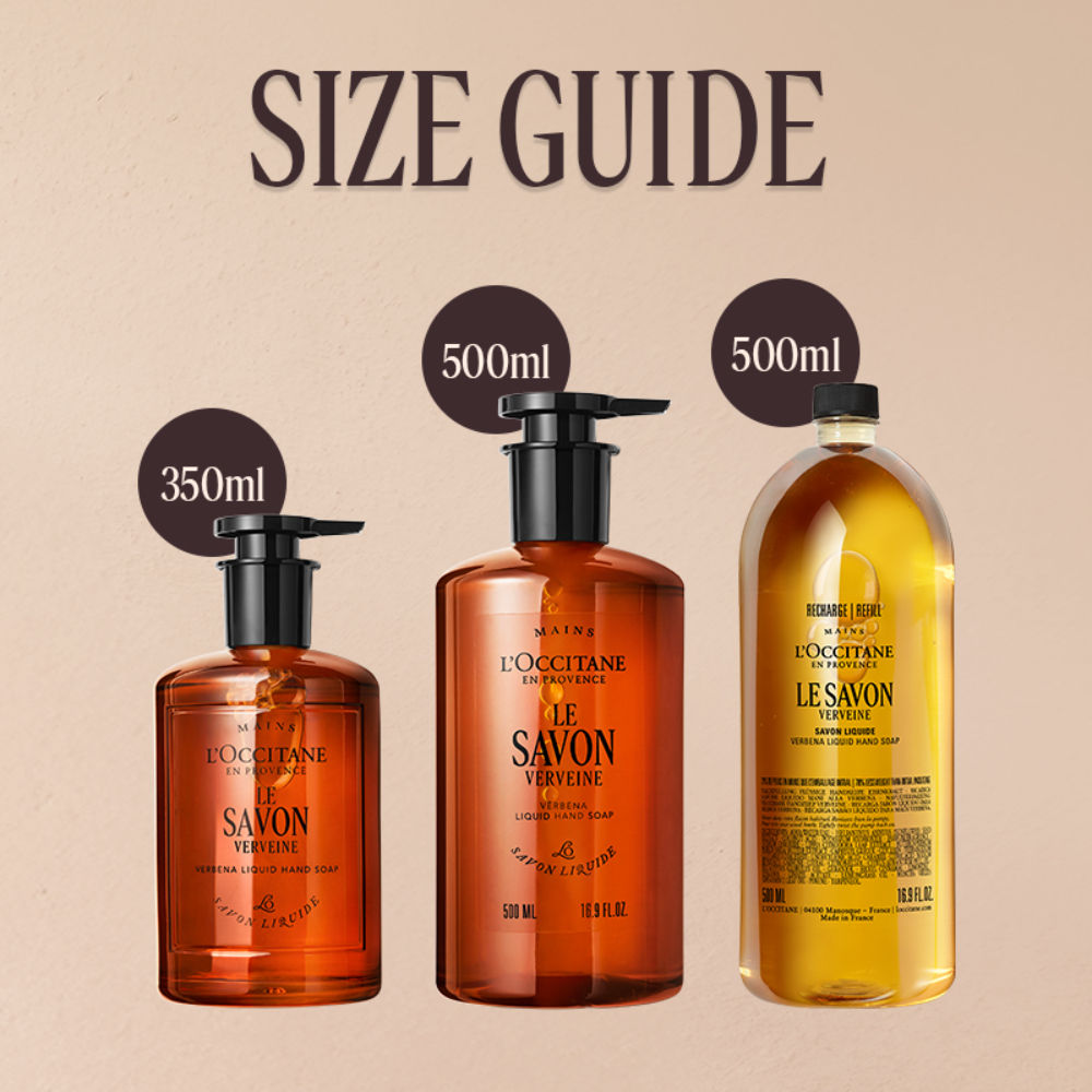L'Occitane Verveine, Verbena Liquid Hand Soap Refill, 500ml