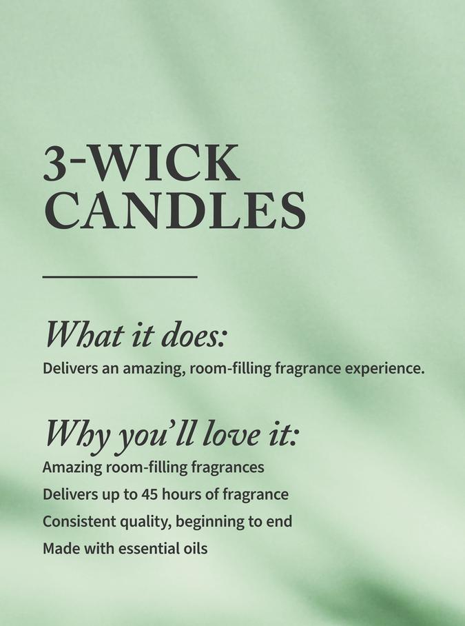 Bath & Body Works Iced Dragonfruit Tea 3-Wick Candle, 411 g/ 14.5 oz Buy at Indicrest Image 2