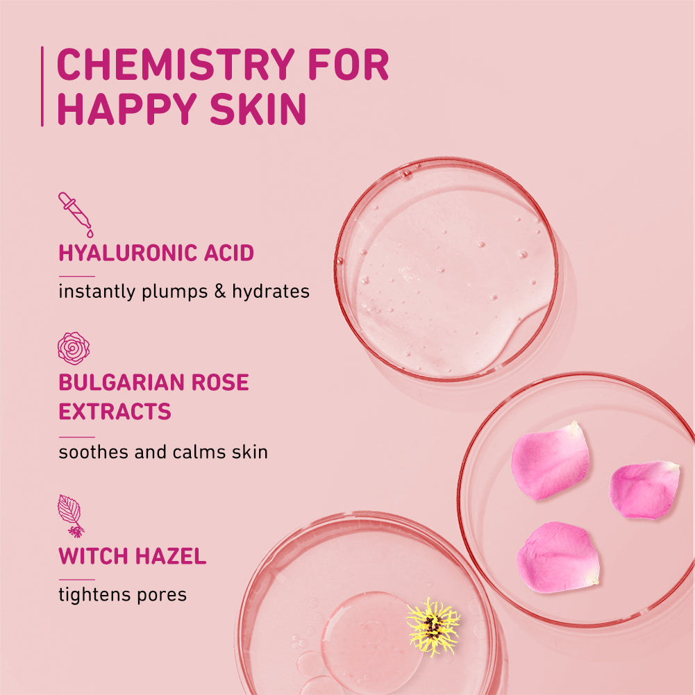 Plum Bulgarian Valley Rose Water Toner for tighter pores | Alcohol-Free Toner | Instantly Hydrates | Soothes & Calms Skin | Tightens Pores | Dermat-Tested, 100ml Buy at Indicrest Image 15