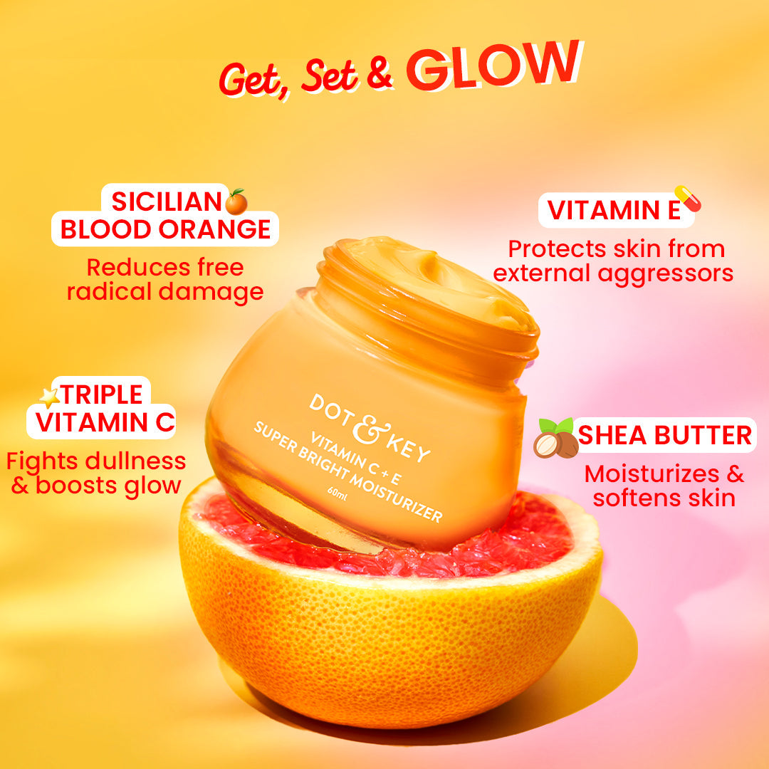 Dot & Key Vitamin C + E Moisturizer for Glowing Skin, 60ml Buy at Indicrest Image 3