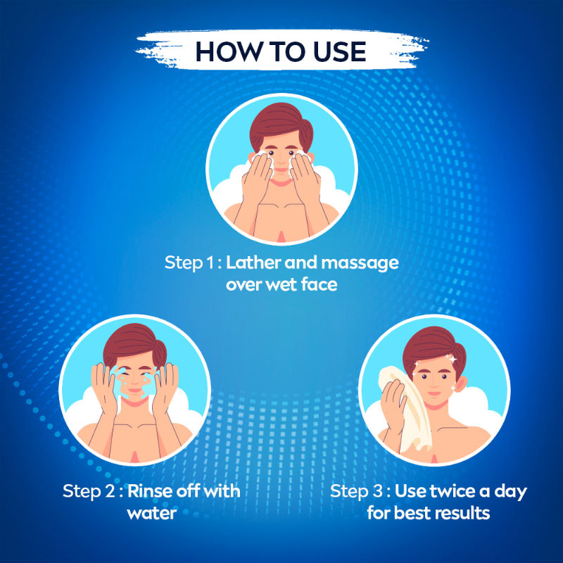 Nivea MEN Face Wash, All in 1 Charcoal, to Detoxify & Refresh Skin with 10x Vitamin C Effect, 50g Buy at Indicrest Image 6