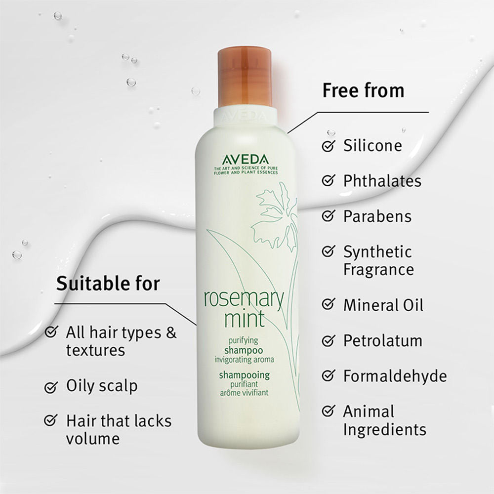 Aveda Rosemary Mint Clarifying Shampoo for Hair Growth - Mini, 50ml
