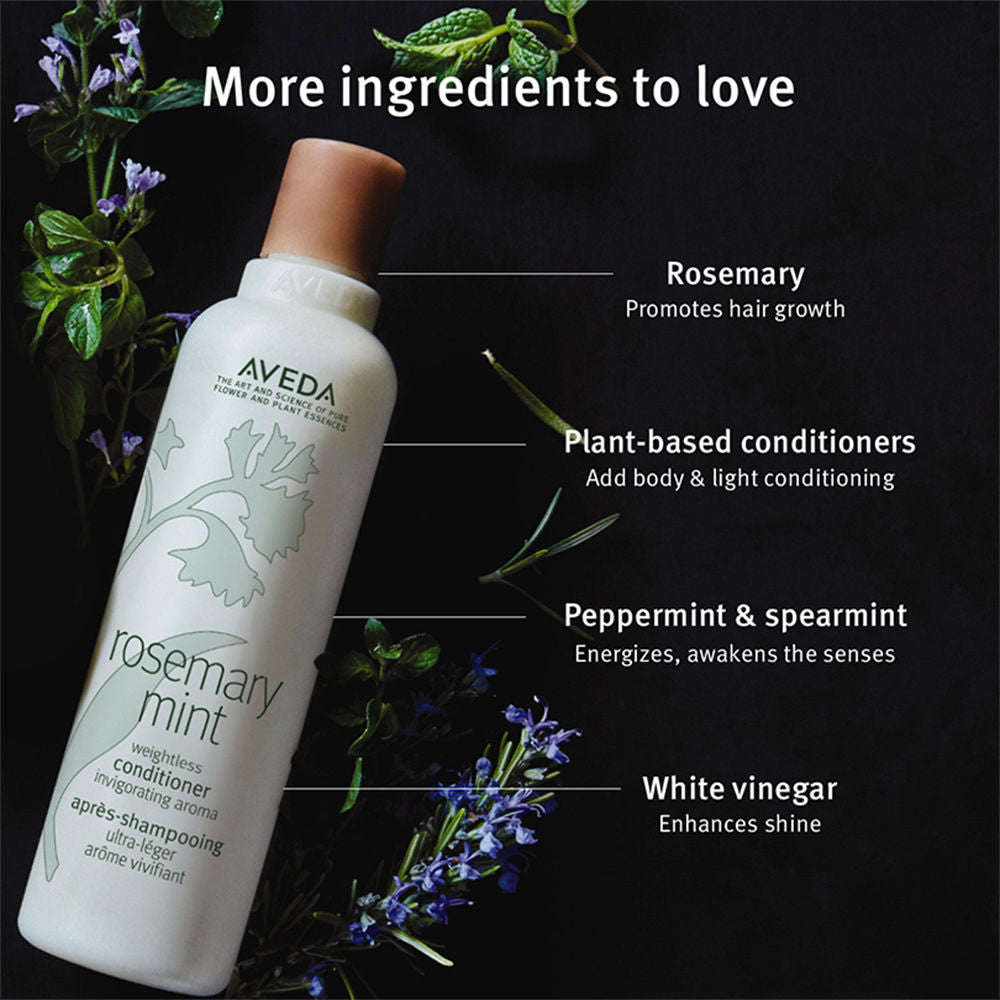 Aveda Rosemary Mint Weightless Conditioner for Hair Growth, 250ml