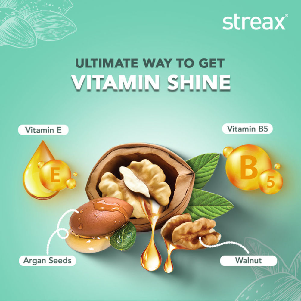 Streax Cream Hair Colour With 100% Grey Coverage & No Ammonia (Pack of 5) - 7.3 Golden Blonde, 225ml Buy at Indicrest Image 3
