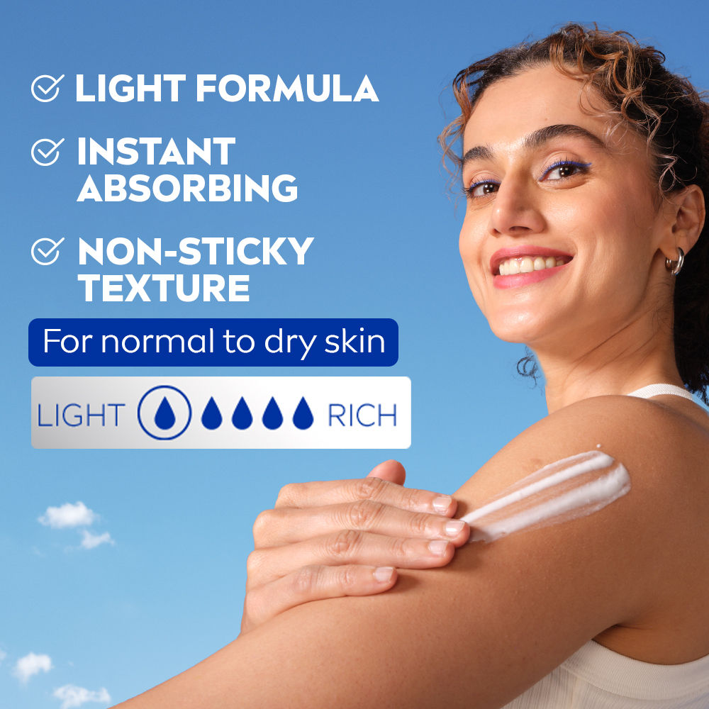 Nivea 100% NATURAL ALOEVERA Body lotion- 5 in 1 COMPLETE CARE for 48H Refreshing moisturization, 600ml Buy at Indicrest Image 5