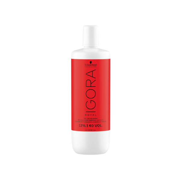 Schwarzkopf Professional Igora Royal Permanent Color Creme Oil Developer 12% 40 Vol, 1000ml Buy at Indicrest