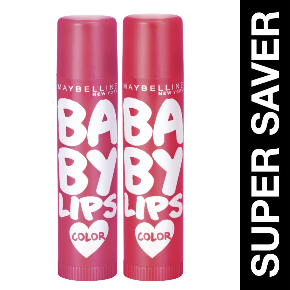 Maybelline New York Baby Lips Color Lip Balm with SPF 11, Lasts UpTo 24H - Cherry Kiss + Berry Crush, 8g Buy at Indicrest Image 10