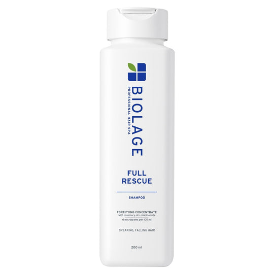 Biolage Full Rescue shampoo bottle on a white background Buy at Indicrest
