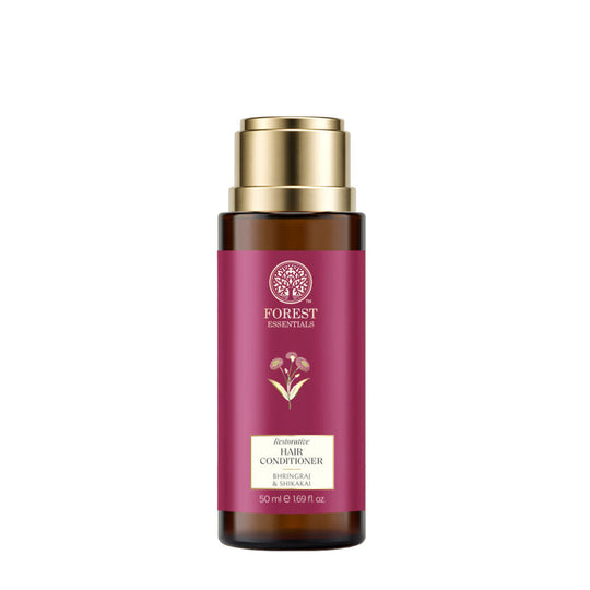 Forest Essentials Hair Conditioner Bhringraj & Shikakai - Ayurvedic, Natural - Sulphate Free, 50ml, Buy from Indicrest