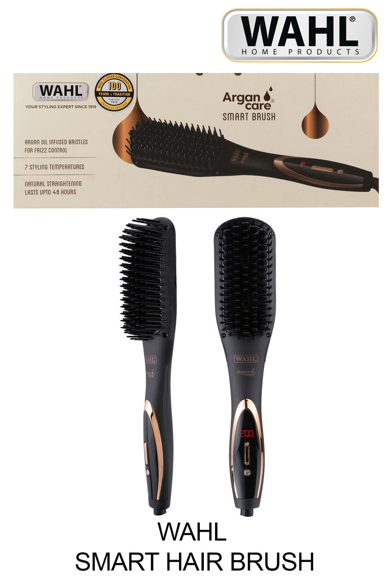 Wahl Argan Care Smart Brush Hair Straightener Buy at Indicrest