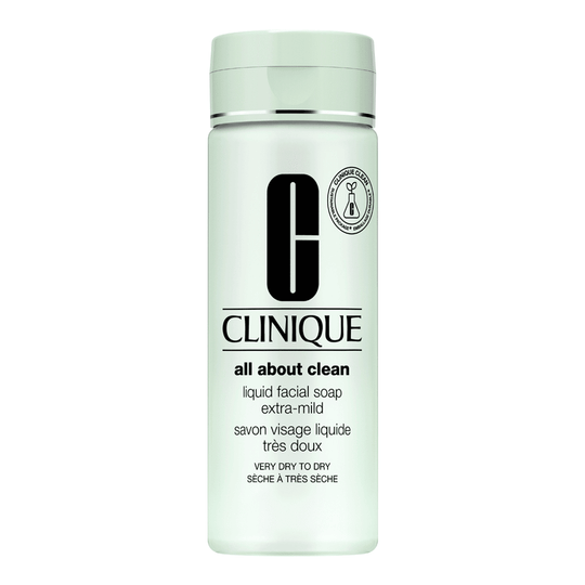 Clinique Liquid Facial Soap Extra Mild - Very Dry to Dry Skin, Facewash, 200ml