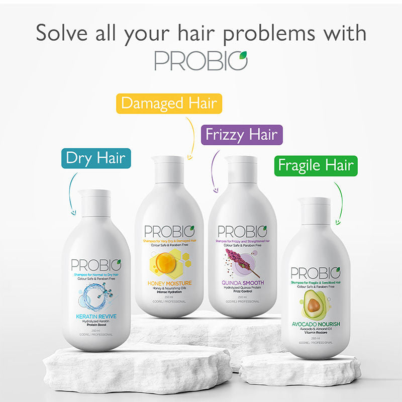 Godrej Professional Probio Quinoa Smooth Shampoo, 250ml Buy at Indicrest Image 7