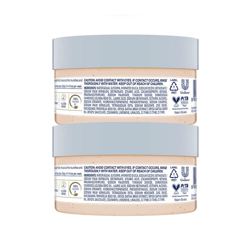 Dove Exfoliating Body Polish - Crushed Macadamia & Rice Milk (Pack of 2), 200g Buy at Indicrest Image 9
