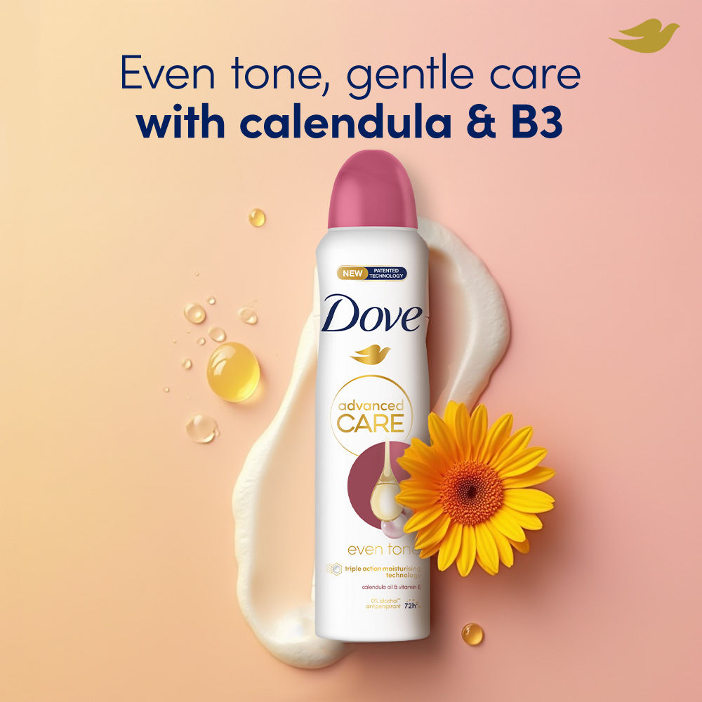 Dove Eventone Deodorant Long-Lasting Body Spray for Women, 150ml Buy at Indicrest Image 6