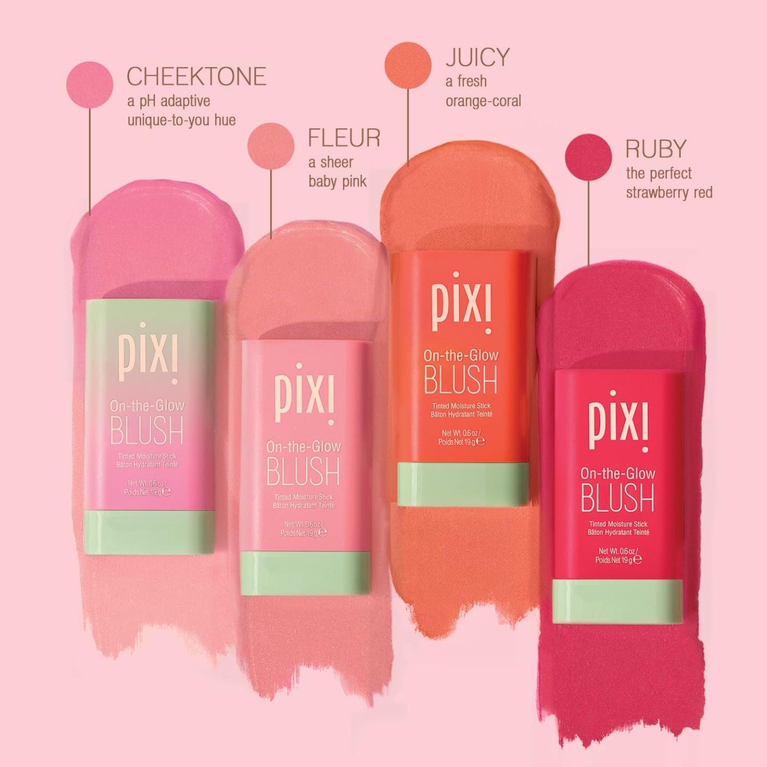 Pixi By Petra On The Glow Blush Ruby, 19ml