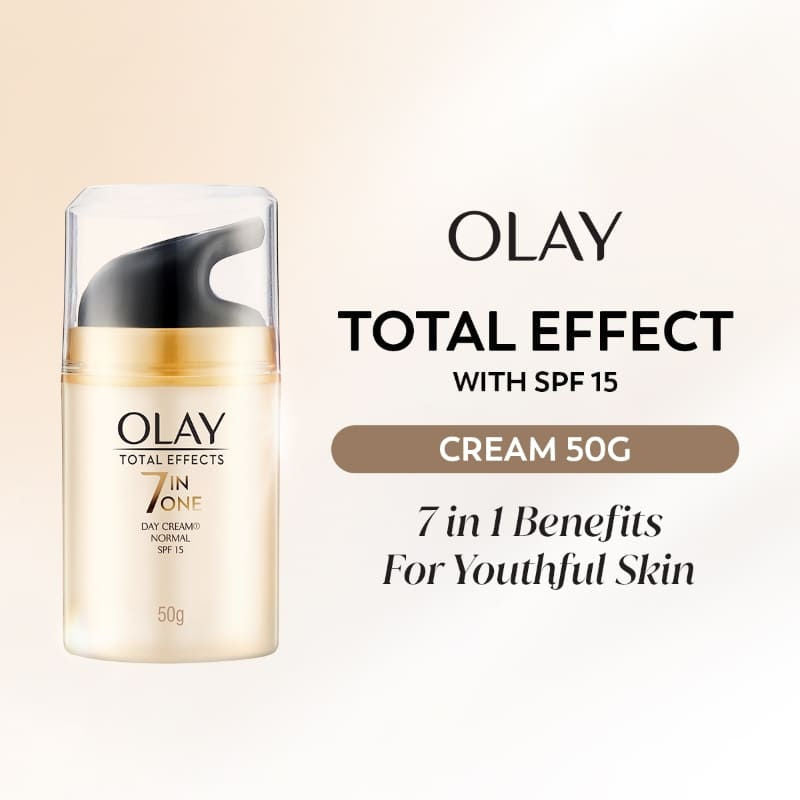 Olay Total Effects Day Cream With Spf 15, Fights 7 Signs Of Ageing With Niacimide, 50g Buy at Indicrest Image 2