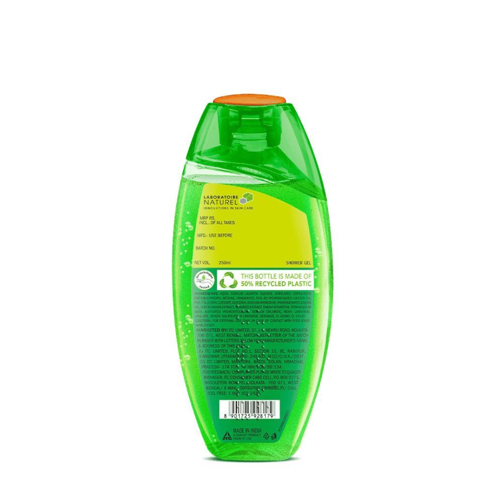 Fiama Shower Gel Lemongrass & Jojoba Body Wash for Smooth Skin with Exfoliating Beads, 250ml Buy at Indicrest Image 3