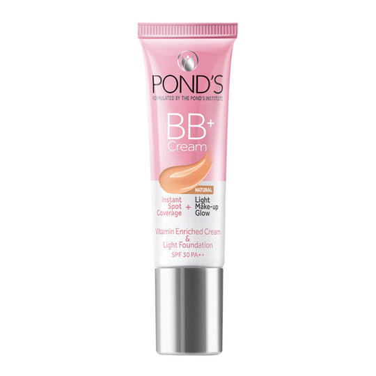 Pond’s Bb+ Cream Instant Spot Coverage + Light Make-up Glow Natural SPF 30 PA++ Natural, 9g Buy at Indicrest