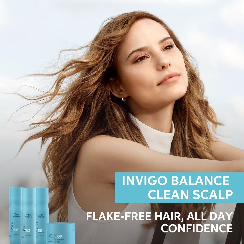 Wella Professionals Invigo Clean Scalp Anti Dandruff Shampoo, 250ml Buy at Indicrest Image 7