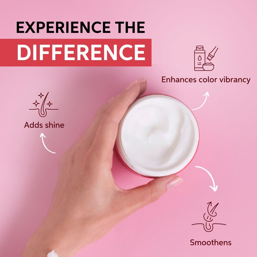 Wella Professionals Invigo Color Brilliance Hair Mask for Vibrant, Long-Lasting Color with Lime Caviar, 150ml Buy at Indicrest Image 2