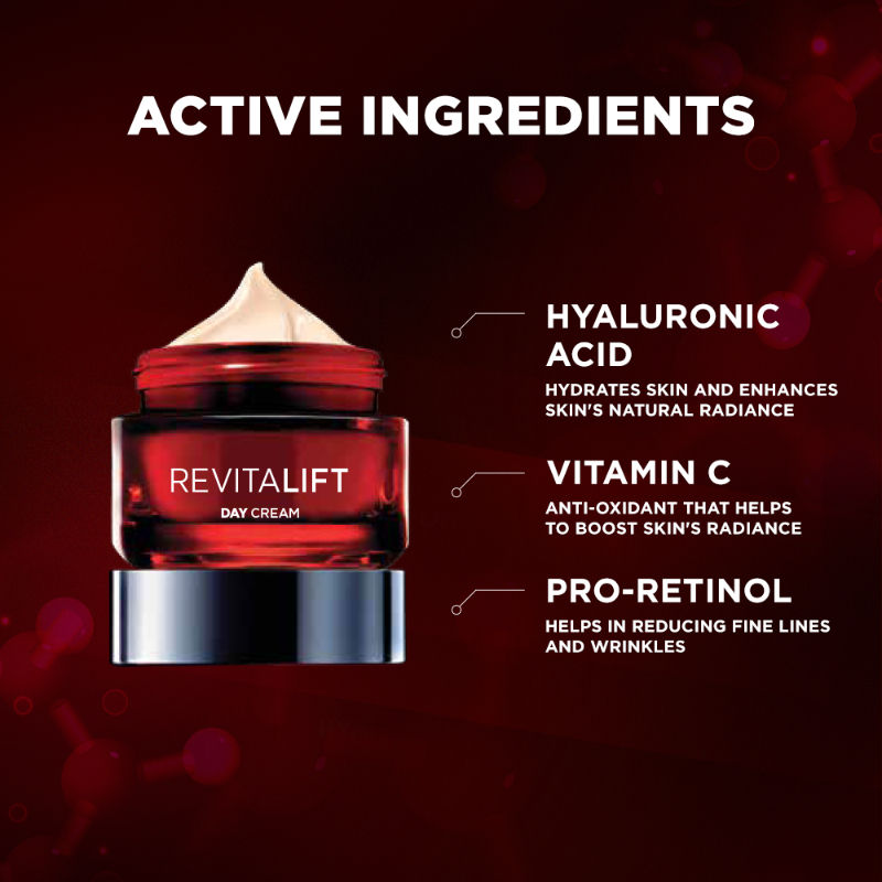 L'Oreal Paris Revitalift Laser X3 Day Cream With Pro-Retinol, 50ml Buy at Indicrest Image 4