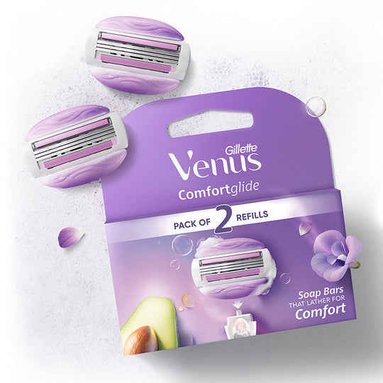 Gillette Venus Comfortglide Razor Blades - 2 Pieces Buy at Indicrest