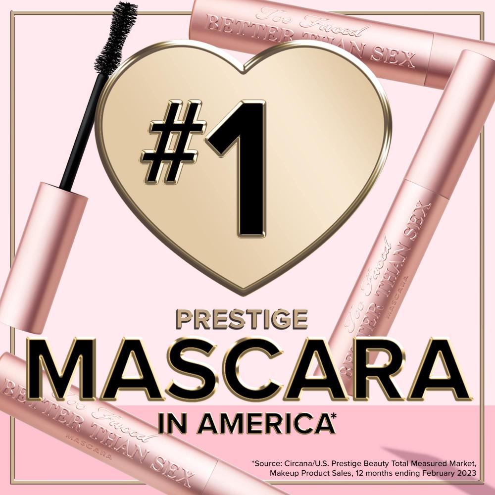 Too Faced Better Than Sex Mascara Travel Size - Black, 4.8g